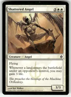 Shattered Angel 23 UC New Phyrexia NM Magic: The Gathering - Image 1
