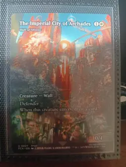 The Imperial City of Archades - Wall of Omens (Showcase) 27 FINAL FANTASY: - Image 1