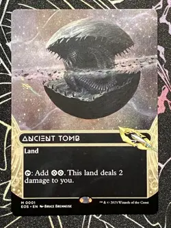 Ancient Tomb (0001) (Borderless) Edge of Eternities: Stellar Sights Regular (NM) - Image 1