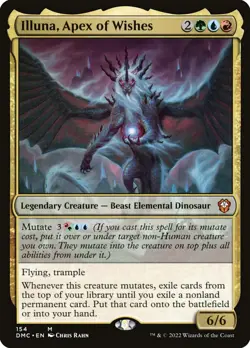 MTG Illuna, Apex of Wishes ** Dominaria United Commander ** English (NM) - Image 1