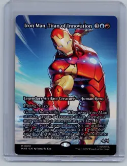 Magic Marvel Iron Man, Titan of Innovation (Borderless) 91 - Image 1