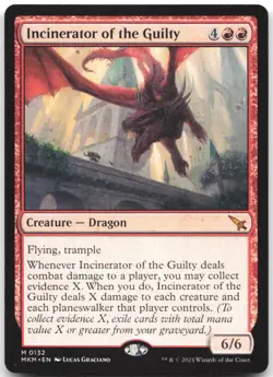 Incinerator of the Guilty 132 Murders at Karlov Manor Magic: The Gathering NM - Image 1