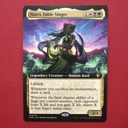 Narci, Fable Singer (Extended Art) Commander Masters Regular - Image 1