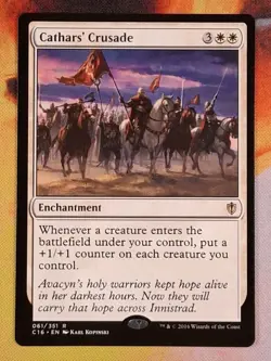 Cathars' Crusade Commander 2016 *NM* - Image 1