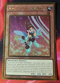 Yugioh Magicienne des Baies 1st Ed. MVP1-FRG14 Gold Rare - Francais Fr - Image 1