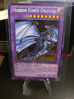 Mirror Force Dragon DRL2-EN005 SEC Dragons of Legend 2 Yu-Gi-Oh 1st Edition NM - Image 1