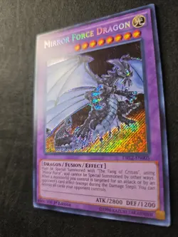 Mirror Force Dragon DRL2-EN005 SEC Dragons of Legend 2 Yu-Gi-Oh 1st Edition NM - Image 3