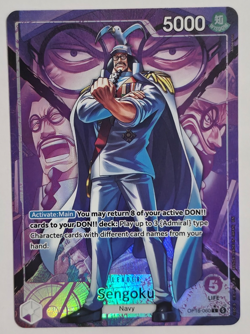 Sengoku OP16-060 Alt Art Leader - The Time Of Battle One Piece TCG English - Image 1