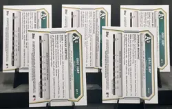 2026 Bowman Chrome Gage Jump 1st Bowman Prospect #BCP-15 Athletics Lot of 5 Card - Image 2