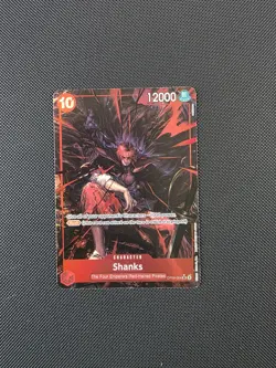 Shanks OP09-004 SR Alt Art - One Piece TCG - Image 1