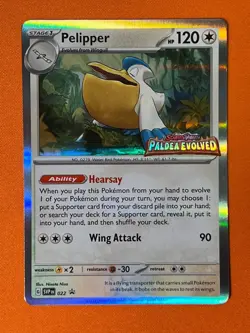 Pelipper 022 SVP - Holo Promo - Scarlet & Violet - Pokemon - NM - Image 1