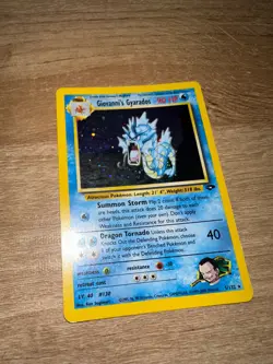 Giovanni's Gyarados 5/132 Gym Challenge Holo - Image 2