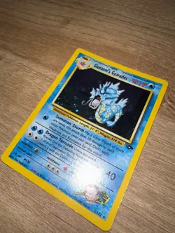 Giovanni's Gyarados 5/132 Gym Challenge Holo - Image 3