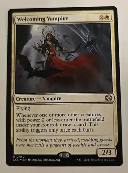 Welcoming Vampire Commander: the Lost Caverns of Ixalan MTG Regular Near Mint - Image 1