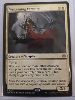 Welcoming Vampire Commander: the Lost Caverns of Ixalan MTG Regular Near Mint - Image 3