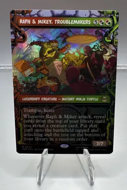 Raph & Mikey, Troublemakers (Showcase) Teenage Mutant Ninja Turtles Foil 0250 - Image 1
