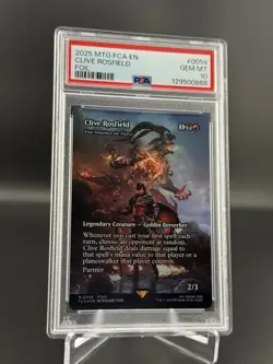 Clive Rosfield Vial Smasher the Fierce Showcase Foil MTG Final Fantasy PSA 10 - Image 1