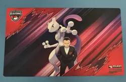 Pokemon TCG Team Rockets Mewtwo 2025 Regional Championship Playmat - Image 1