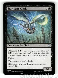 Starscape Cleric 116 Uncommon Bloomburrow Magic: The Gathering Lightly Played - Image 1