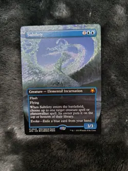 Magic: The Gathering Subtlety Modern Horizons 2 Mythic 309 Borderless Blue - Image 1