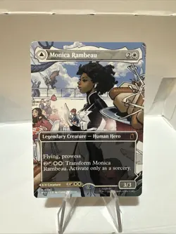 Monica Rambeau 0345 (Borderless) Mythic MTG Marvel Super Heroes - Image 1