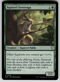 Squirrel Sovereign Normal U Commander: Bloomburrow 240 NM - Image 1