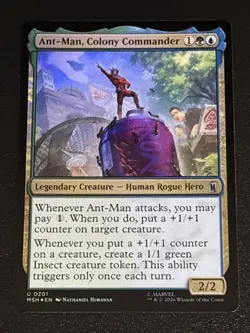 MTG Marvel Super Heroes Ant-Man, Colony Commander Foil 0201 - Image 1