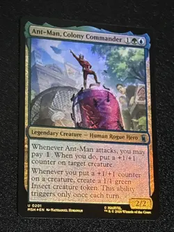 MTG Marvel Super Heroes Ant-Man, Colony Commander Foil 0201 - Image 2