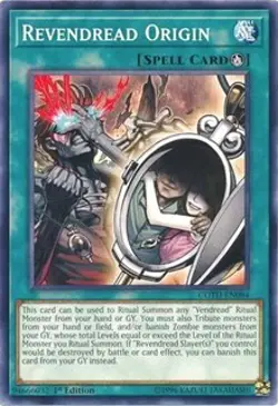 1x Revendread Origin - Unlimited NM Eng YuGiOh - Code of the Duelist - Image 1