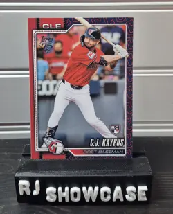 2026 Topps Series 1 - C.J. Kayfus #35 Team Color Border (RC) - Image 2