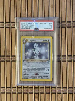 Pokemon Togetic 16/111 Neo Genesis 1st Edition Holo Rare PSA Graded - Image 1
