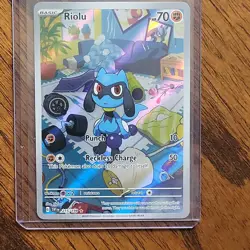 Riolu 215/198 SV01: Scarlet & Violet Base Set Holo - Image 2