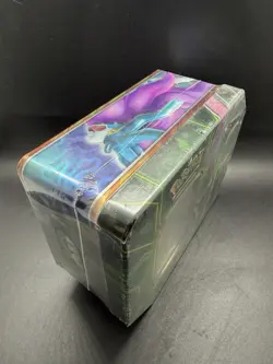 Pokemon Paradox Clash Tin (Iron Leaves Ex) Factory Sealed New. 5 Packs + Promo - Image 2