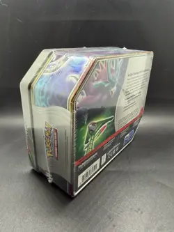 Pokemon Paradox Clash Tin (Iron Leaves Ex) Factory Sealed New. 5 Packs + Promo - Image 4