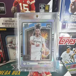 Panini Donruss Optic 2024-25 Rated Rookie Holo Stephon Castle #254 Spurs NBA - Image 1