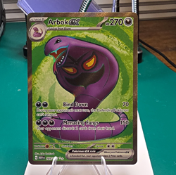 The Pokemon Company Arbok ex 185/165 SV Scarlet & Violet 151 Holo Ultra Rare ENG - Image 1