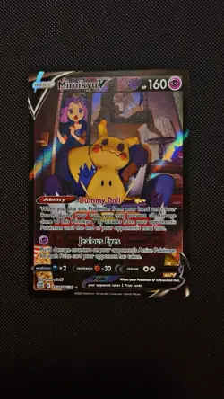 Mimikyu V TG16/TG30 Holo V Ultra Rare Brilliant Stars Trainer Gallery -NM- - Image 1