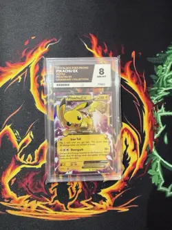 Pokemon Pikachu TCG EX Holo Black Star Promo Card XY84 - Image 1