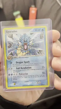 Gyarados Cosmos Holo Rare 2005 Pokemon EX Deoxys - 8/107 MP - Image 2