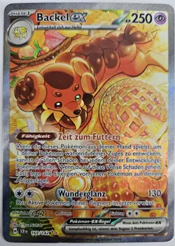 Pokemon Stellarkrone Backel ex Alt Art 169/142 Near Mint deutsch - Image 1