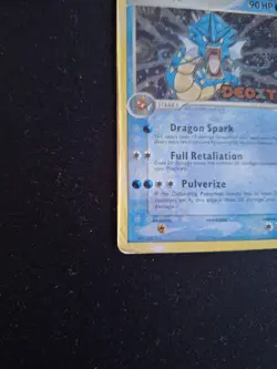 Pokemon TCG Gyarados 8/107 EX Deoxys Holo Rare 90 HP (2005) EN - DMG - Image 4