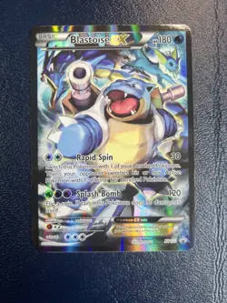 Blastoise EX XY122 XY Black Star Promo Holo - Pokemon Card LP - Image 1