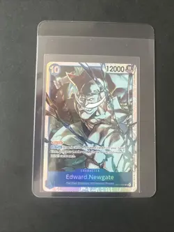 One Piece TCG OP13-042 Edward. Newgate SR MINT Card Game CCG English - Image 1