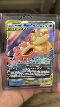 Slowpoke & Psyduck GX 35/236 Sm-Unified Minds Full Art Pokemon TCG Card - Image 1