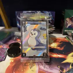 Vibes TCG Pengu Promo Holo Foil Card - Birb Pudgy Penguins 10/25 Sealed - Image 1