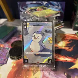 Vibes TCG Pengu Promo Holo Foil Card - Birb Pudgy Penguins 10/25 Sealed - Image 2