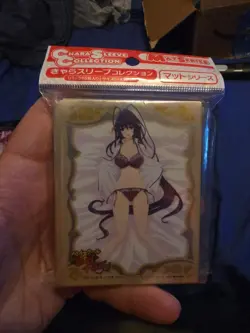 TCG Card Sleeves anim (65ct) -High School DxD HERO Akeno Himejima Movic MT1872 - Image 1