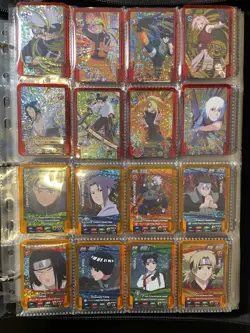 Naruto Card Battle World Trading Card Binder Lot Holo SP Rare Cards Collection - Image 3