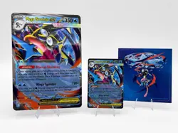 Mega Greninja Ex 081 Black Star Promo Pokemon TCG W/Tech Sticker &Jumbo Card - Image 1
