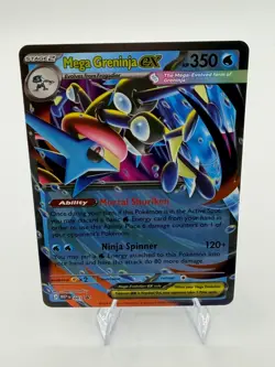 Mega Greninja Ex 081 Black Star Promo Pokemon TCG W/Tech Sticker &Jumbo Card - Image 2